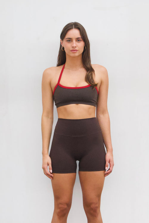 Barre Halter - Choc | Cherry