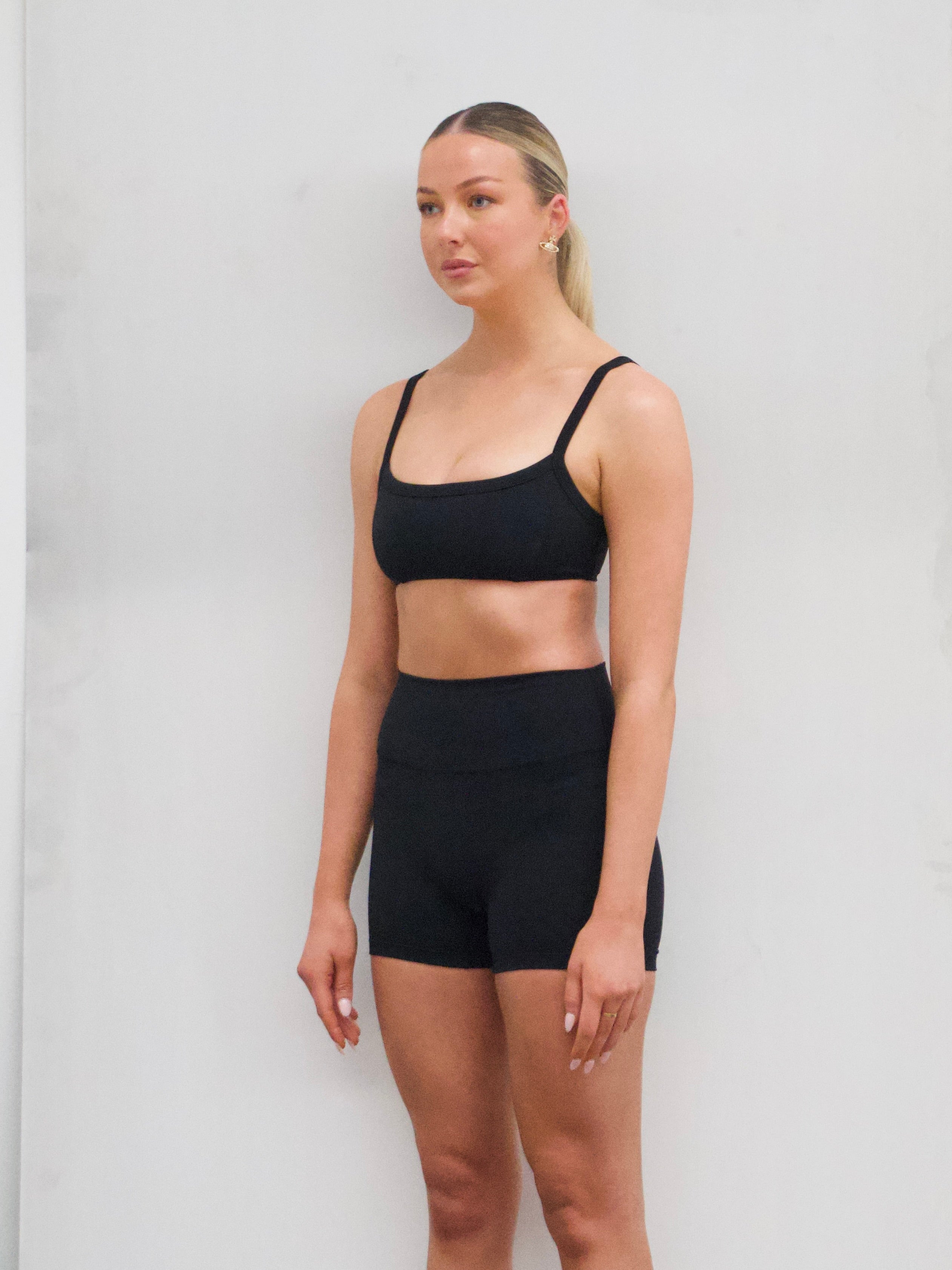 Cotton Touch Short - Noir